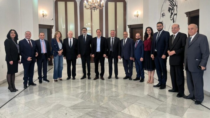 سامي الجميل بحث مع غبريال في مسار المفاوضات بواشنطن