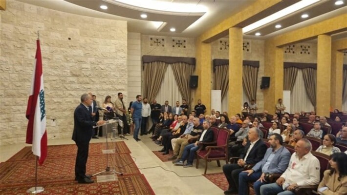 باسيل زار حصارات: ليس لدينا الا الدولة والجيش اللذين يمكنهما أن يحافظا على سيادتنا وكرامتنا