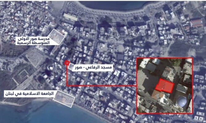 الجيش الإسرائيلي هدد بقصف مبنى في مدينة صور