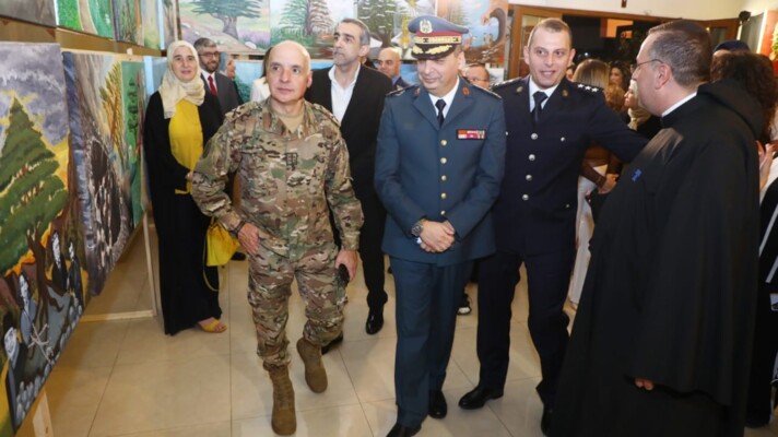 افتتاح معرض الأرز في المعهد الفني الأنطوني بمناسبة عيد الاستقلال