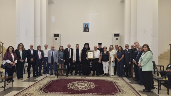 رعية الشويفات للروم الأرثوذكس احتفلت بعيد رؤساء الملائكة وتكريس جرس الكنيسة الجديد