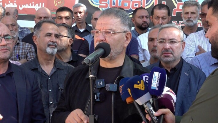 فياض خلال وقفة تضامنية مع بلدة بليدا: موقف الرئيس عون تطور هام في سياق مواجهة العدو وباقون في أرضنا