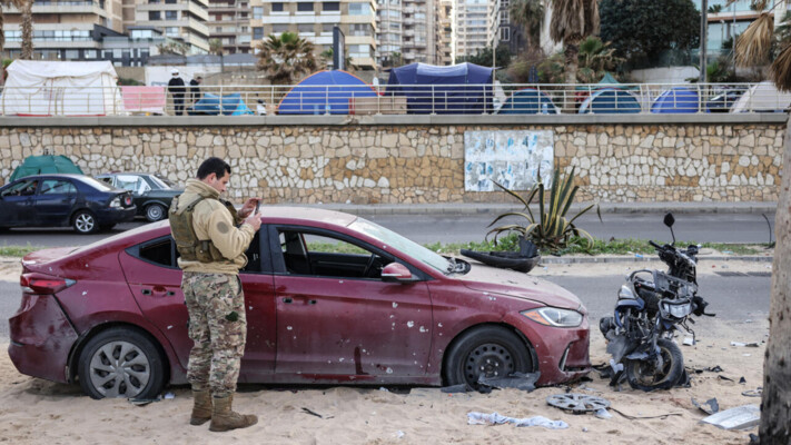 "الجديد": الجيش يعمل على إخلاء منطقة الرملة البيضاء بسبب وجود صاروخ غير منفجر