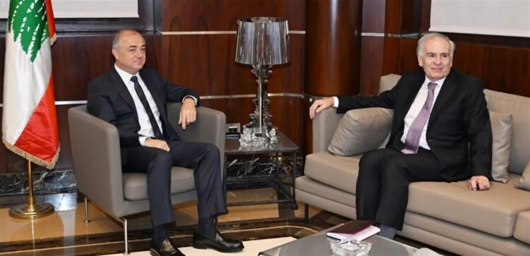 بو صعب استقبل إرنو واستعرض معه الوضع في جنوب لبنان واستمرار الاعتداءات الاسرائيلية