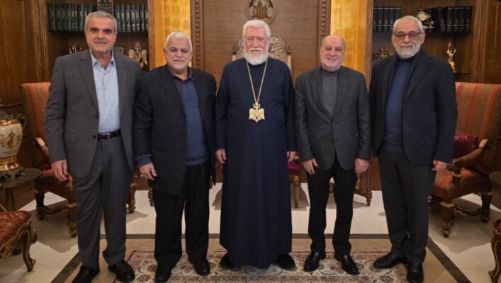وفد من "حزب الله" زار البطريرك كيشيشيان: لضغط دولي للإفراج عن الأسرى ووقف الاعتداءات