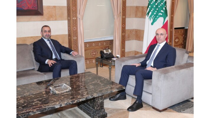 الوزير الحجار عرض التطورات مع النائبين عطالله وشري