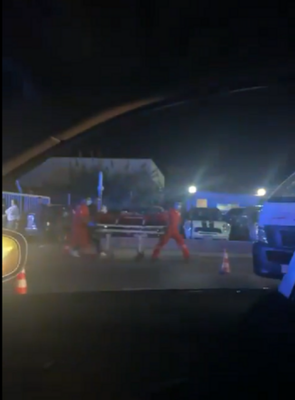 جرحى في حادث سير على المسلك الغربي لأوتوستراد البوار