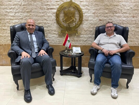 الجمعية الطبية اللبنانية الأوروبية تبحث مع المدير العام للدفاع المدني التعاون لإعادة تأهيل آلياته