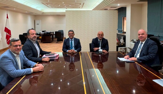 الحاج بحث مع أبي رميا والحواط بواقع الاتصالات في جبيل ومع عون بحاجات العربانية