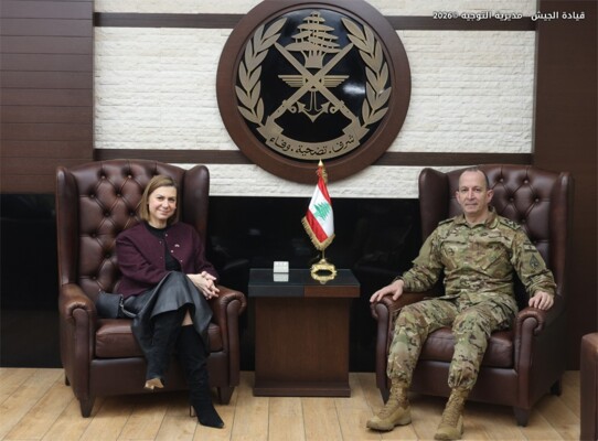 هيكل بحث مع السيناتور الأميركي إليسا سلوتكين التطورات في لبنان والأوضاع الإقليمية