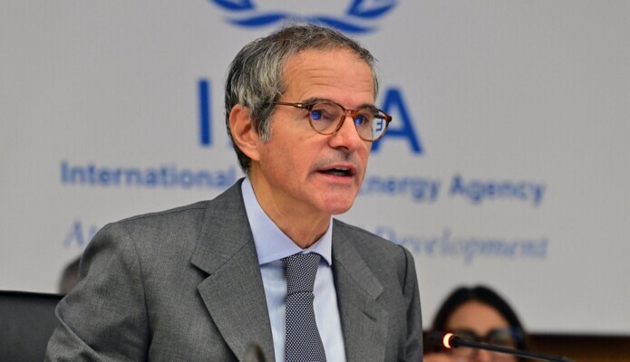 غروسي: اليورانيوم عالي التخصيب يجب ألا يظل في إيران أو يجب أن يتم تقليل تخصيبه