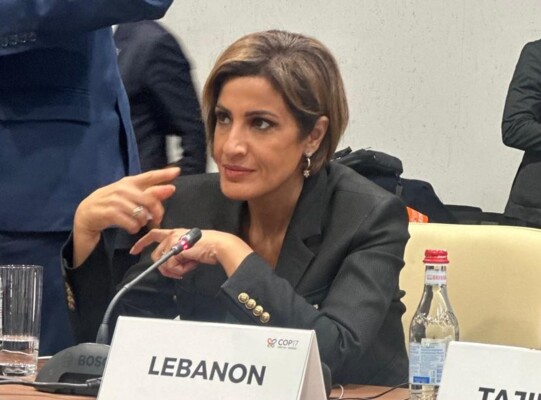 الزين: لرفض تسليح البيئة ولإنشاء صندوق طوارئ دولي للتعافي البيئي بعد الحروب