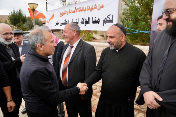 باسيل من دورس: لا نأتي الى هنا لنزايد على المقاومة ونتنكر لشهدائها بل لنقول اننا نريد الدولة وعندما يسقط البقاع يسقط كل لبنان