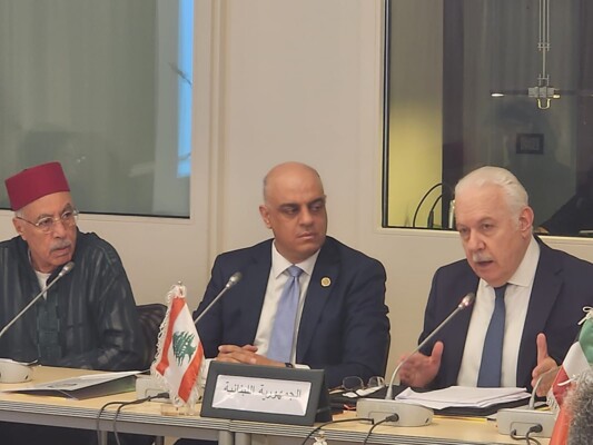 عبود في الجلسة الحوارية لرؤساء المحاكم العليا العربية: يبقى الحوار المدخل الأسمى لتحقيق العدالة والسلام