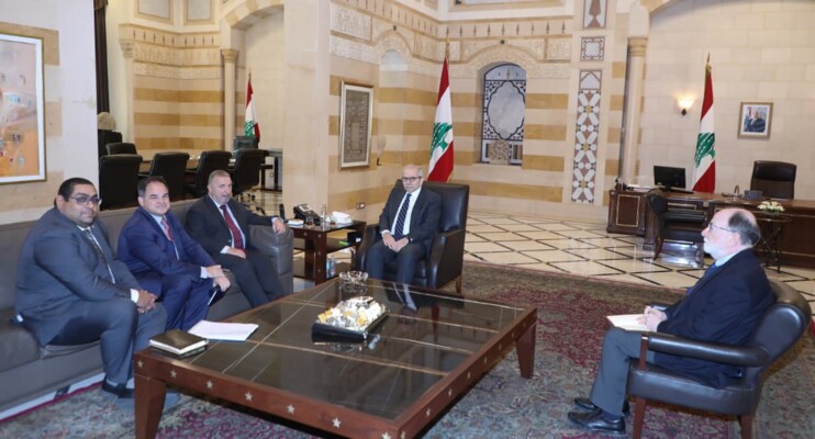 سلام عرض مع كارّيه أداة الضمان الجزئي للمخاطر من البنك الدولي واستقبل شهيب وبلال عبد الله