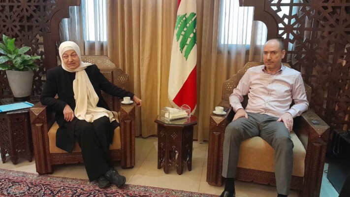 بهية الحريري تابعت مع المحافظ منصور ضو قضايا حياتية والمستجدات على صعيد صيدا والجوار