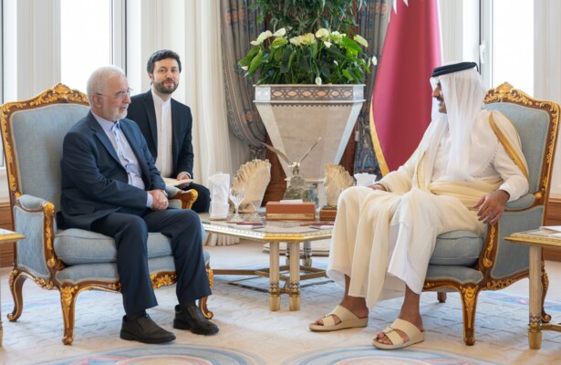 أمير قطر استقبل وزير الداخلية الإيرانية وناقشا الأوضاع بالمنطقة والجهود لخفض التصعيد