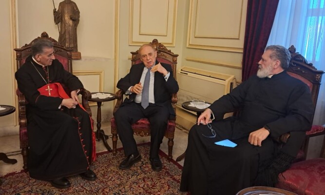 البستاني زار الراعي: هناك مؤشرات انفراج نأمل أن تُترجم إيجابيًا لا سيما بما يتعلق بـ"الميكانيزم"