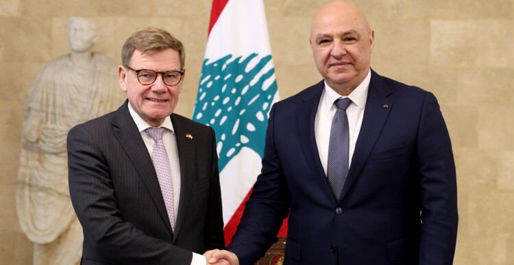 الرئيس عون طلب من وزير خارجية ألمانيا الضغط على إسرائيل: الجانب الآخر قابل خيار التفاوض بمزيد من الاعتداءات