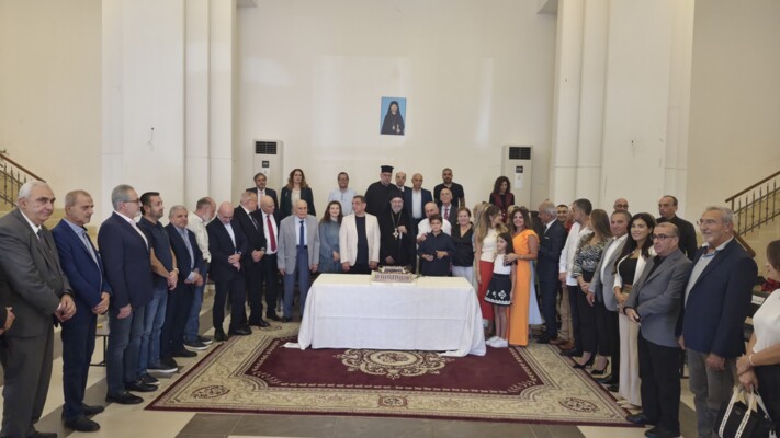 رعية الشويفات للروم الأرثوذكس احتفلت بعيد رؤساء الملائكة وتكريس جرس الكنيسة الجديد