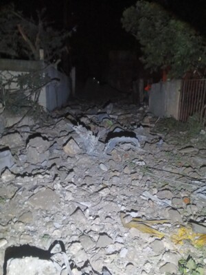 شهيد وجرحى واضرار مادية كبيرة في الغارات على كفرحتى فجر اليوم