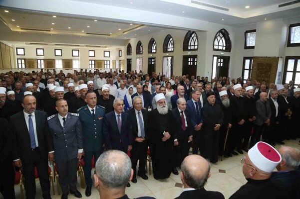 شيخ العقل رعى ندوة الشراكة الروحية الوطنية وافتتح مركزا للثقافة الدينية وجال في حاصبيا ومنطقتها: الروابط الروحية والوطنية متينة وعصية على الانحلال