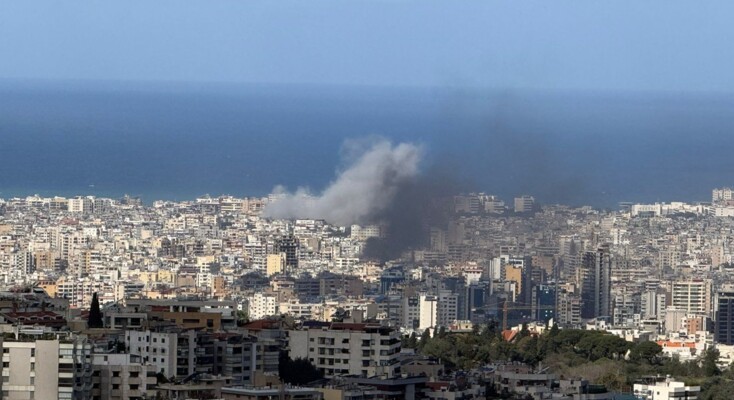 غارة إسرائيلية ثانية استهدفت منطقة الرحاب في الضاحية الجنوبية لبيروت