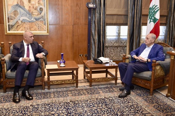 بري تابع تطورات الأوضاع العامة وآخر المستجدات خلال استقباله المدير العام للأمن العام