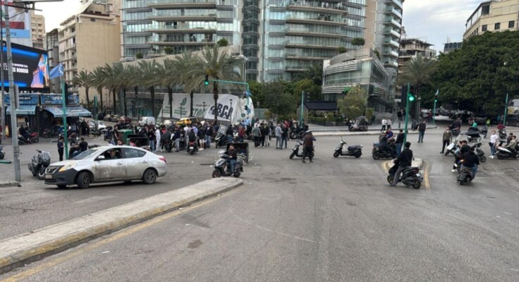 فتح طريقي كورنيش المزرعة وفردان وقطع طريق عام الكرنتينا على خلفية حادثة ساقية الجنزير