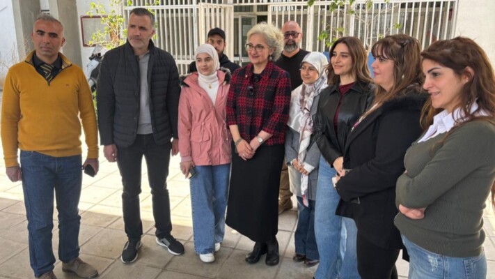 كرامي تفقدت مركزَي إيواء في بئر حسن وأشادت بالتعاون لتسهيل حياة العائلات والتلامذة