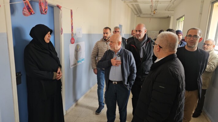 قبلان قبلان يتفقد مراكز استضافة النازحين في البقاع الغربي وراشيا ويشيد باحتضان بلديات المنطقة للأهالي