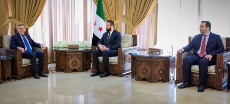 الشرع بحث مع وزير الخارجية الألماني العلاقات الثنائية وسبل تعزيز التعاون