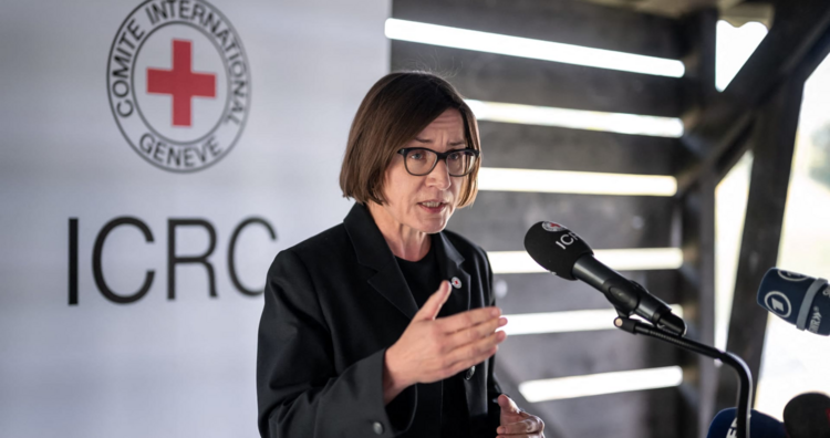 رئيسة اللجنة الدولية للصليب الأحمر: لا يجوز أن يستسلم العالم لثقافة سياسية تعطي الأولوية للموت على الحياة