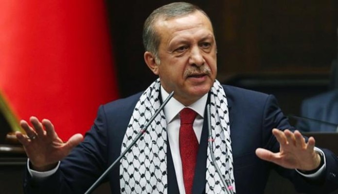 أردوغان: أبلغت الرئيس الفلسطيني بإدانتنا للتصرفات الإسرائيلية ضد المصلين في المسجد الأقصى