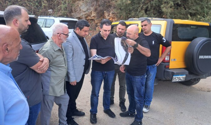 الحاج تفقد مخالفات الصرف الصحي في نهر الديشونية وأعلن خطط إعادة تفعيل مشاريع البنية التحتية