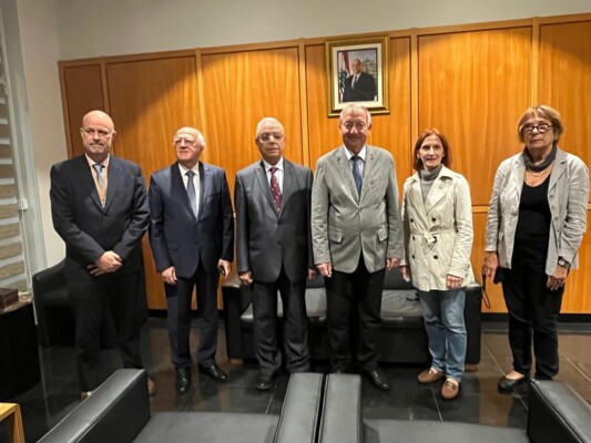 رئيس جمعية اعضاء جوقة الشرف "Légion d’honneur" وصل إلى بيروت