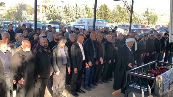 تشييع الزميل الصحافي علي داود في بلدة يحمر الشقيف
