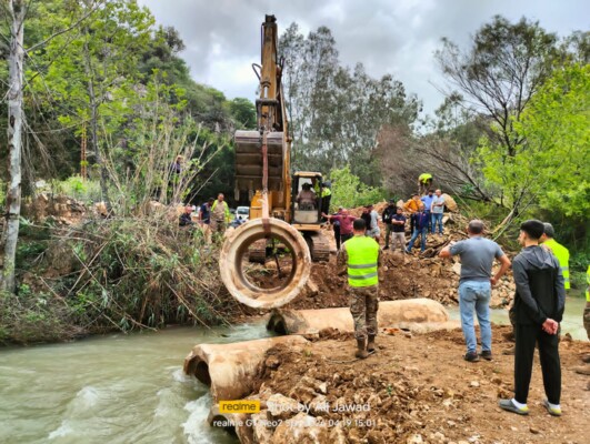 كشافة الرسالة عملت على إعادة فتح "جسر 6 شباط" الذي يربط بين بلدتي طيرفلسيه والزرارية