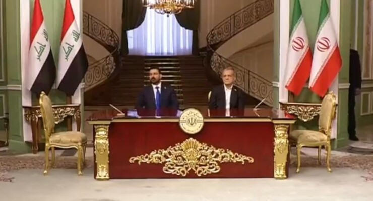 الزيدي وبزشكيان شاركا في مراسم توقيع عدد من الاتفاقيات ومذكرات التفاهم بين العراق وإيران في طهران