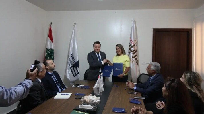 توقيع مذكرة تعاون بين الجامعة العربية المفتوحة وشبكة طرابلس للتنمية المحلية