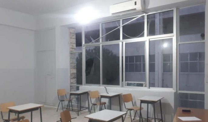 العدوان الجوي الاسرائيلي على جباع ليلا خلّف أضرارًا جسيمة بالمعهد والثانوية والمنازل