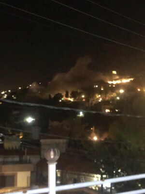 النشرة: الطيران الحربي الاسرائيلي شن غارة عنيفة على بلدة عربصاليم
