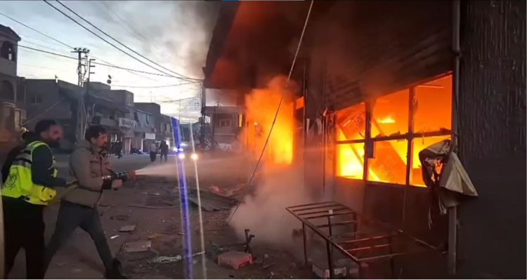 غارات على السلطانية وعين بعال فجرا و3 جرحى في الغارة على معركة ليلا