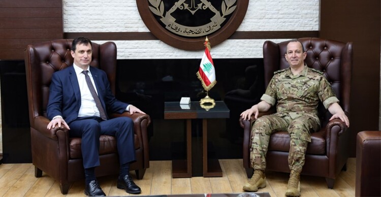 قائد الجيش بحث مع وكيل الأمين العام الأمم المتحدة لشؤون السلامة بمرحلة ما بعد "اليونيفيل"