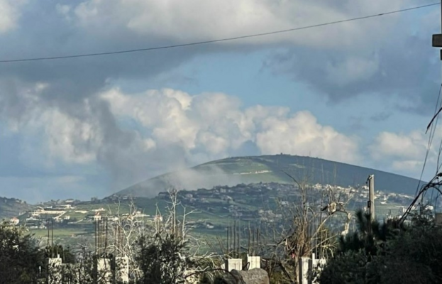 القوات الإسرائيلية نفذت تفجيرًا في بلدة الطيبة في قضاء مرجعيون