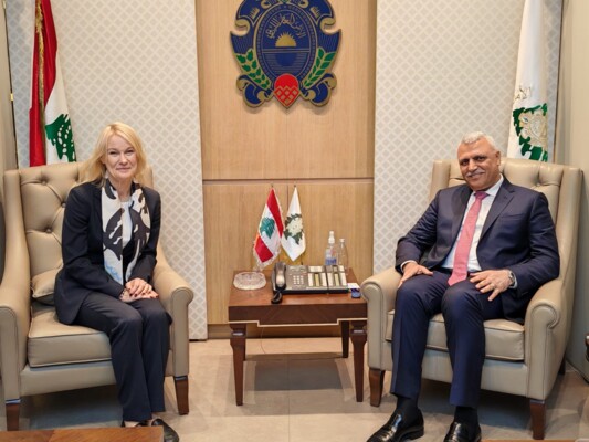 اللواء شقير بحث مع مفوضية اللاجئين أوضاع النازحين السوريين وسبل التعاون المشترك