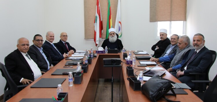 المجلس المذهبي الدرزي أكد دعمه جهود الدولة اللبنانية لوقف العدوان الإسرائيلي
