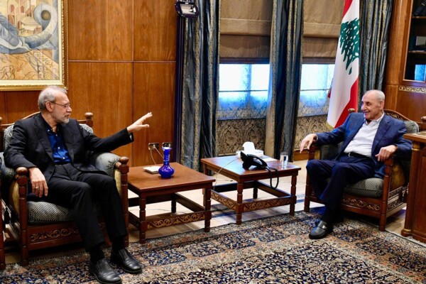 لاريجاني من عين التينة: أشيد بمبادرة قاسم وأدعمها والسعودية دولة شقيقة لنا وهناك مشاورات بيننا وبينها