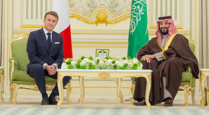 بن سلمان شكر ماكرون على الدعوة للمشاركة بقمة "G7" واعتذر عن عدم المشاركة