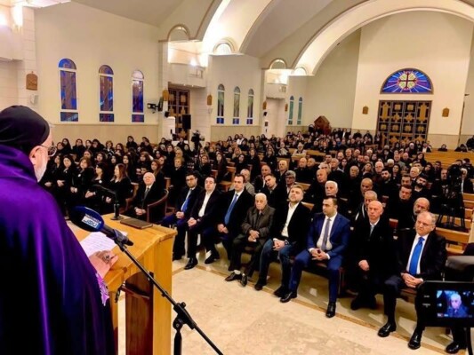 المطران سويف خلال قداس وجناز في الذكرى السنوية الاولى لرحيل هدى شديد: كانت رسولة المحبة والحق والسلام